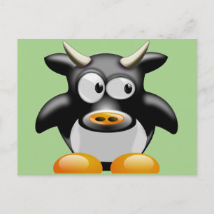moo cow postcard