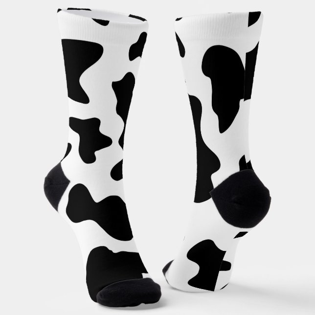 moo cow socks (Angled)