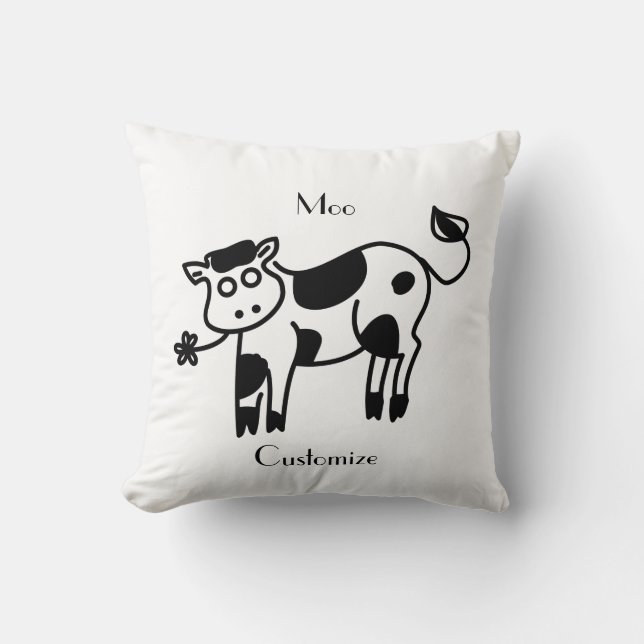 Moo Cow Thunder_Cove  Cushion (Front)