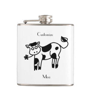 Moo Cow Thunder_Cove Hip Flask