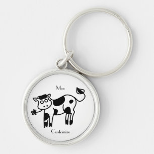 Moo Cow Thunder_Cove Key Ring
