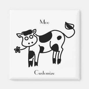 Moo Cow Thunder_Cove  Magnet