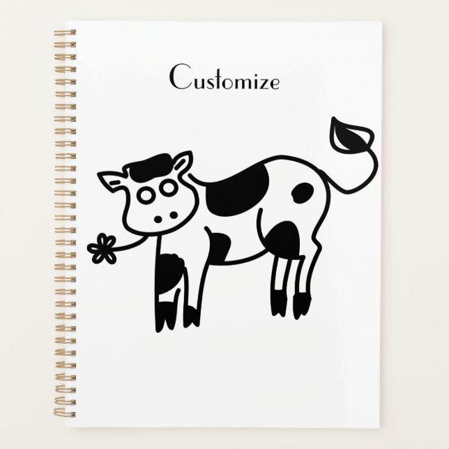 Moo Cow Thunder_Cove   Planner (Front)