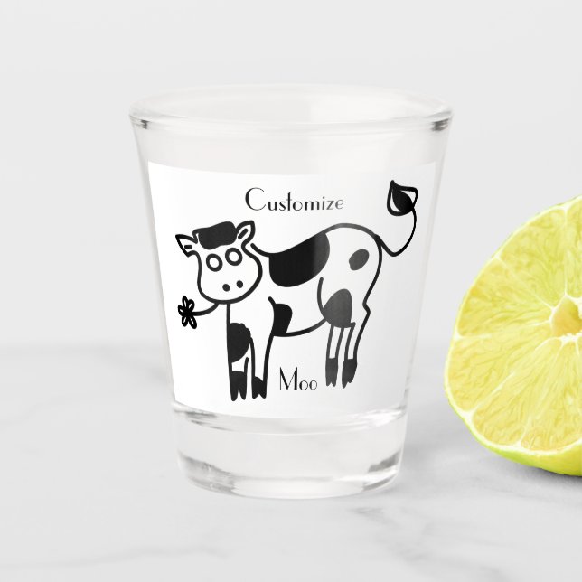 Moo Cow Thunder_Cove Shot Glass (Front)