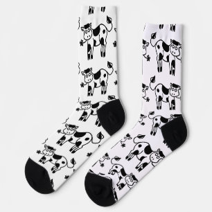 Moo Cow Thunder_Cove Socks