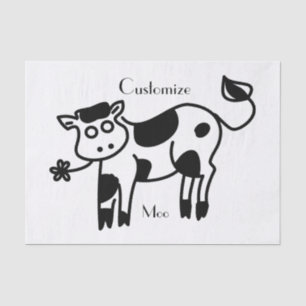 Moo Cow Thunder_Cove  Tissue Paper