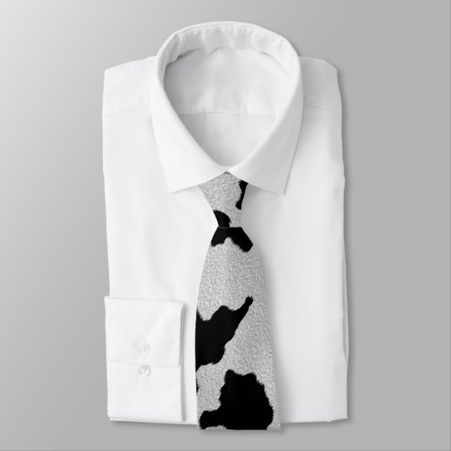 Moo Cow Tie (Tied)