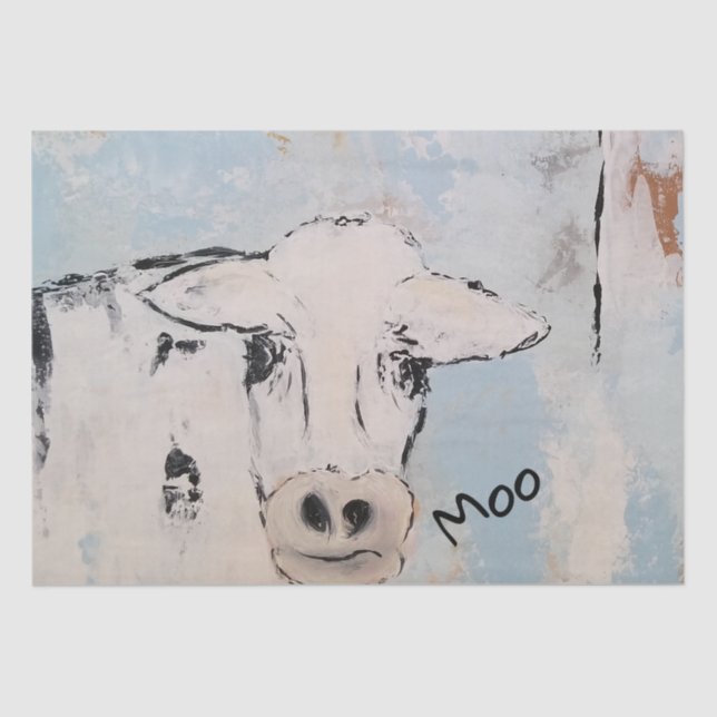 Moo Cow Tissue Paper (Front)