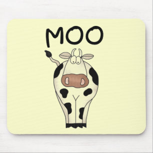 Moo Cow Tshirts and Gifts Mouse Pad