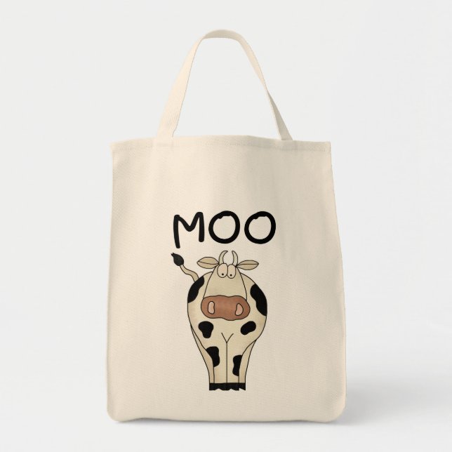Moo Cow Tshirts and Gifts Tote Bag (Front)