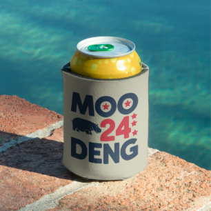 Moo Deng 2024 Moo Deng Moo Deng Cute Baby Hippo Can Cooler