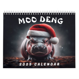 Moo Deng 2025 Calendar