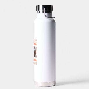 Moo deng Baby Hippo Mood retro vintage T-Shirt Water Bottle