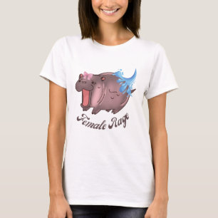 Moo Deng Baby Pygmy Hippo Cute Funny Animal T-Shirt