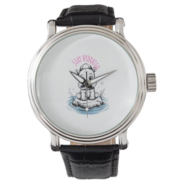 MOO-DENG Collection – Bold Designs and Timeless St Watch (Front)