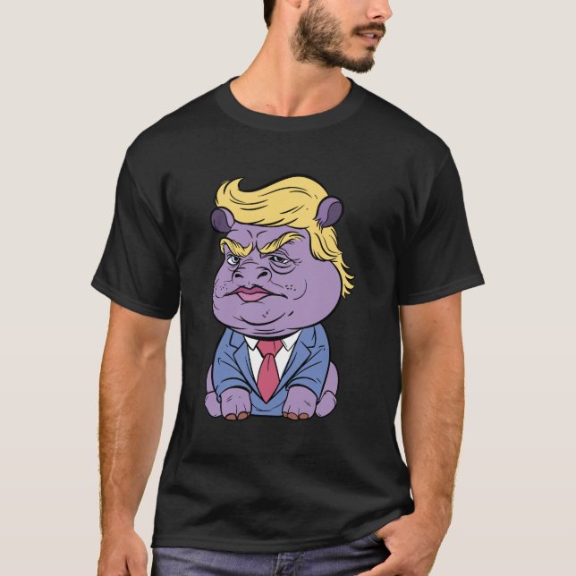 Moo Deng For Trump Shirts, Donald Trump 2024 T-Shirt (Front)