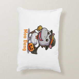 Moo Deng Halloween Pillow