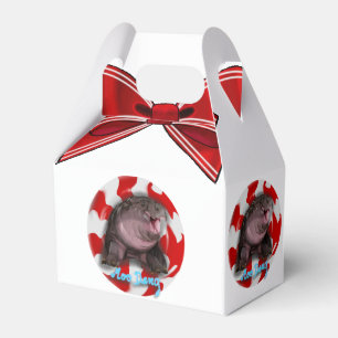 Moo Deng Hippo Favour Box