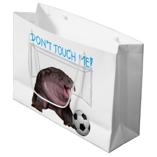 Moo Deng Hippo Large Gift Bag