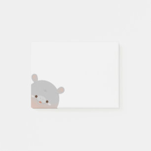 Moo Deng Pygmy Hippo Post-It Notes