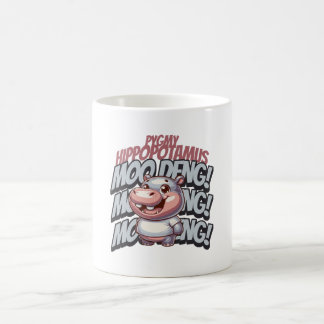 Moo Deng, Pygmy Hippopotamus Coffee Mug