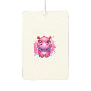 Moo Deng Save Moo-Deng Long Sleeve T-Shirt Car Air Freshener