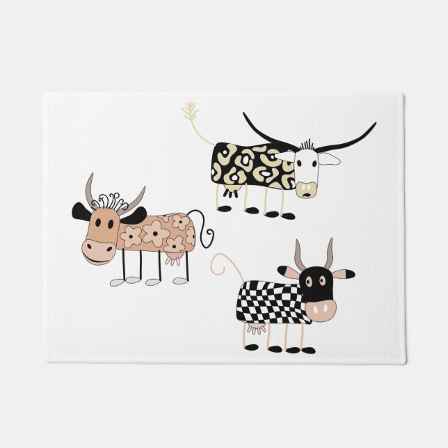 Moo Doormat (Front)
