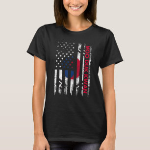 Moo Duk Kwan Karate Martial Arts Training Korean F T-Shirt