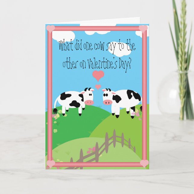 Moo. Holiday Card (Front)