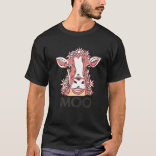 Moo I'm A Cow  Cute Cow Moo Farm Animals  Cow T-Shirt