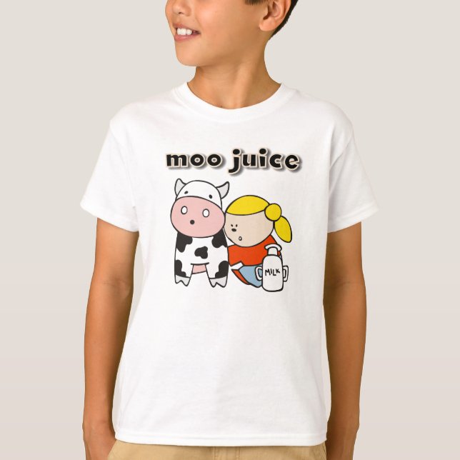 Moo Juice T-Shirt (Front)