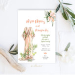 Moo Moo's & Margaritas Tropical Party Invitation<br><div class="desc">Moo Moo's & Margaritas Tropical Party Invitation,  Digital Ladies Night Invite,  Pajama girls night party</div>