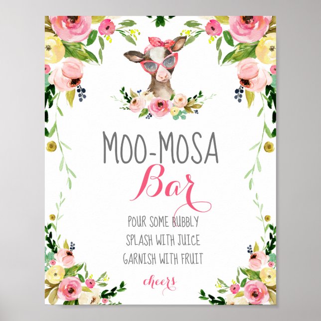 Moo-Mosa Bar Poster (Front)