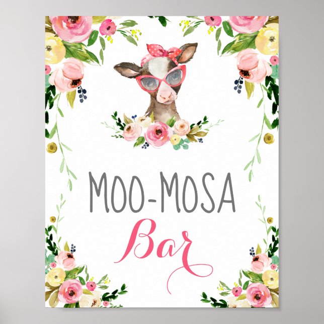 Moo-Mosa Bar Poster (Front)