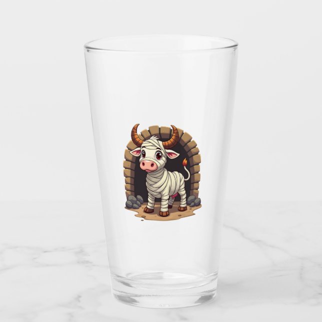 Moo-Mummy Returns Glass (Front)