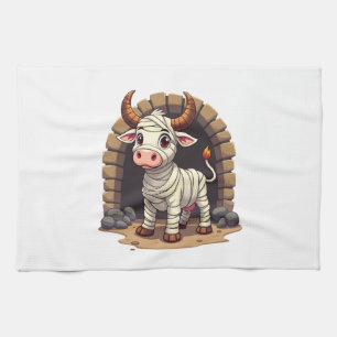 Moo-Mummy Returns Tea Towel