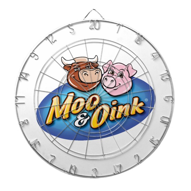 Moo & Oink Dartboard (Front)