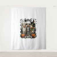 Moo or Boo Halloween Cow
