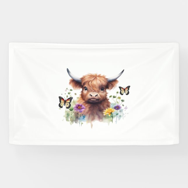 Moo-rry Christmas Classic T-Shirt Banner (Horizontal)