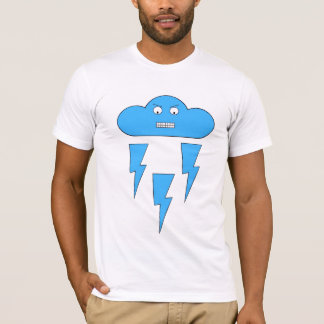 Mood Cloud T-Shirt (Angry/Lightning)