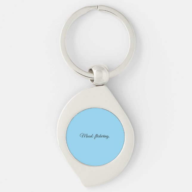 Mood: flickering. key ring (Front)