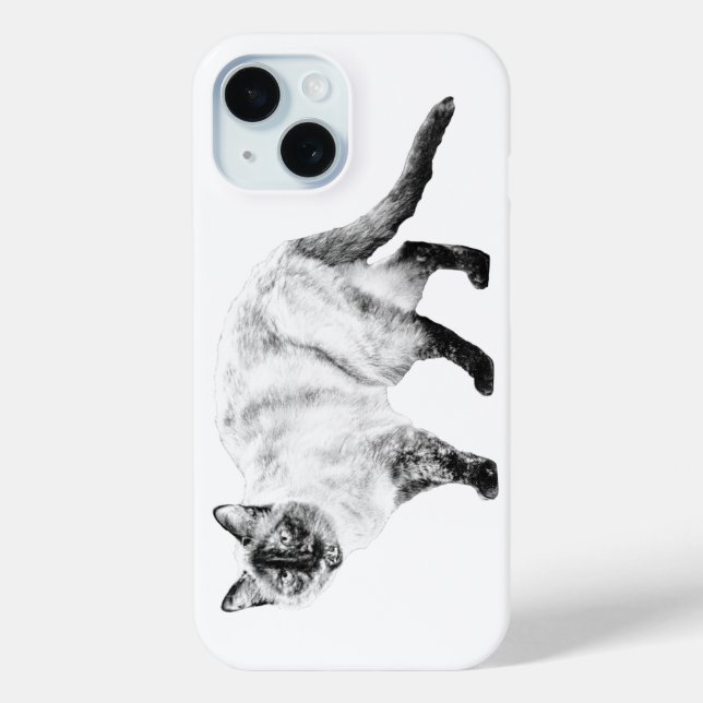 Mood Lift, Calm Cat Case (Back)