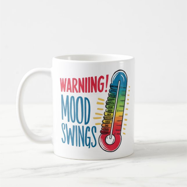 Mood Metre Coffee Mug (Left)