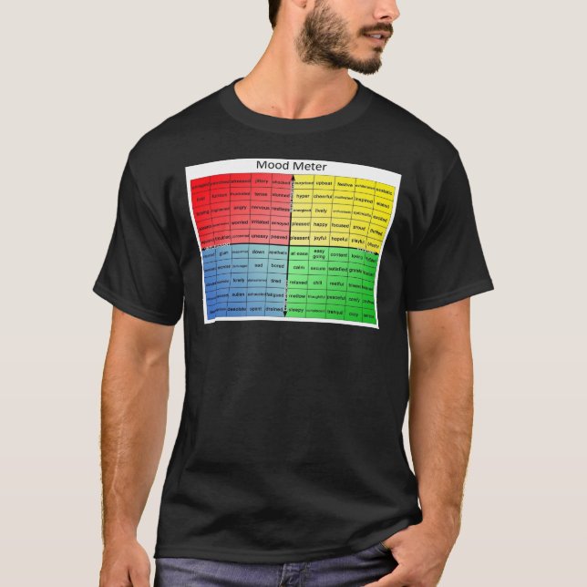 Mood Metre Poster T-Shirt (Front)