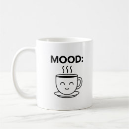 Mood Mugged—Soft Smiley Face Coffee Mug