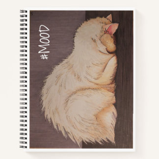 #MOOD spiral notebook