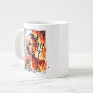 Mood Swings, Fun, tarot, menopause, mood, humor  Large Coffee Mug