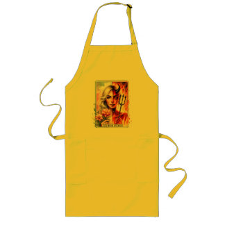 Mood Swings, Fun, tarot, menopause, mood, humour Long Apron