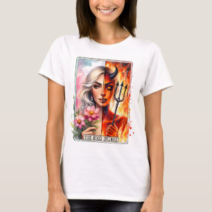 Mood Swings, Fun, tarot, menopause, mood, humour  T-Shirt