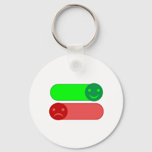 Mood Switch Emoji Keychain